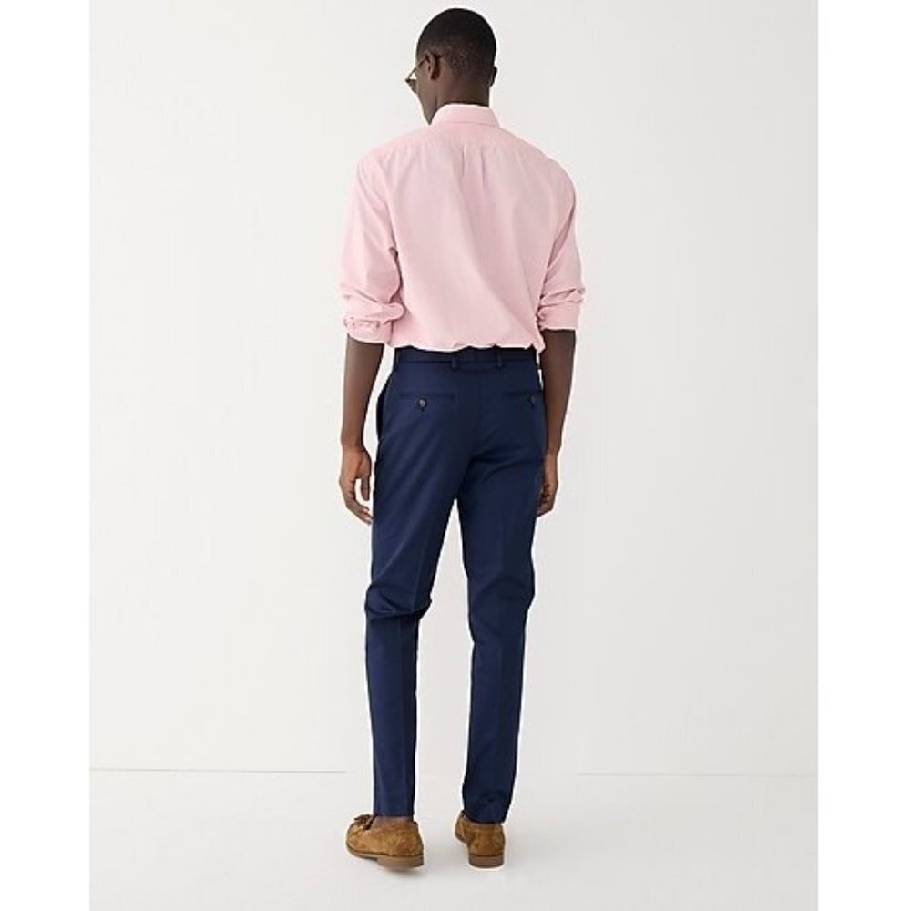 NEW J Crew Bowery Slim-fit dress pant in stretch chino P590 - Picture 2 of 5